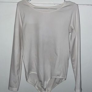 White long sleeve bodysuit / 3 for $17!!!